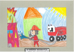 Kecskés Ajsa (8 éves, Nyíregyháza TINI’ART Képzős Műhely és a FREE DANCE Művészeti Iskola): Az emberek megmentője, a tűzoltók fecskendője! Felkészítő: Nagy Zoltán